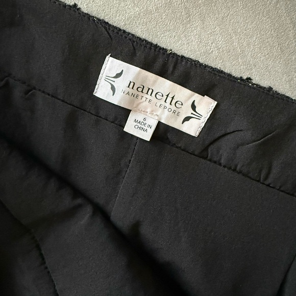 Nannette Charcoal Asymmetrical Skirt - Picture 6 of 7